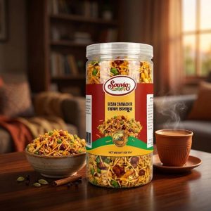 Premium Besan Chanachur – Extra Peanuts & Green Peas – 100% Pure & Fresh